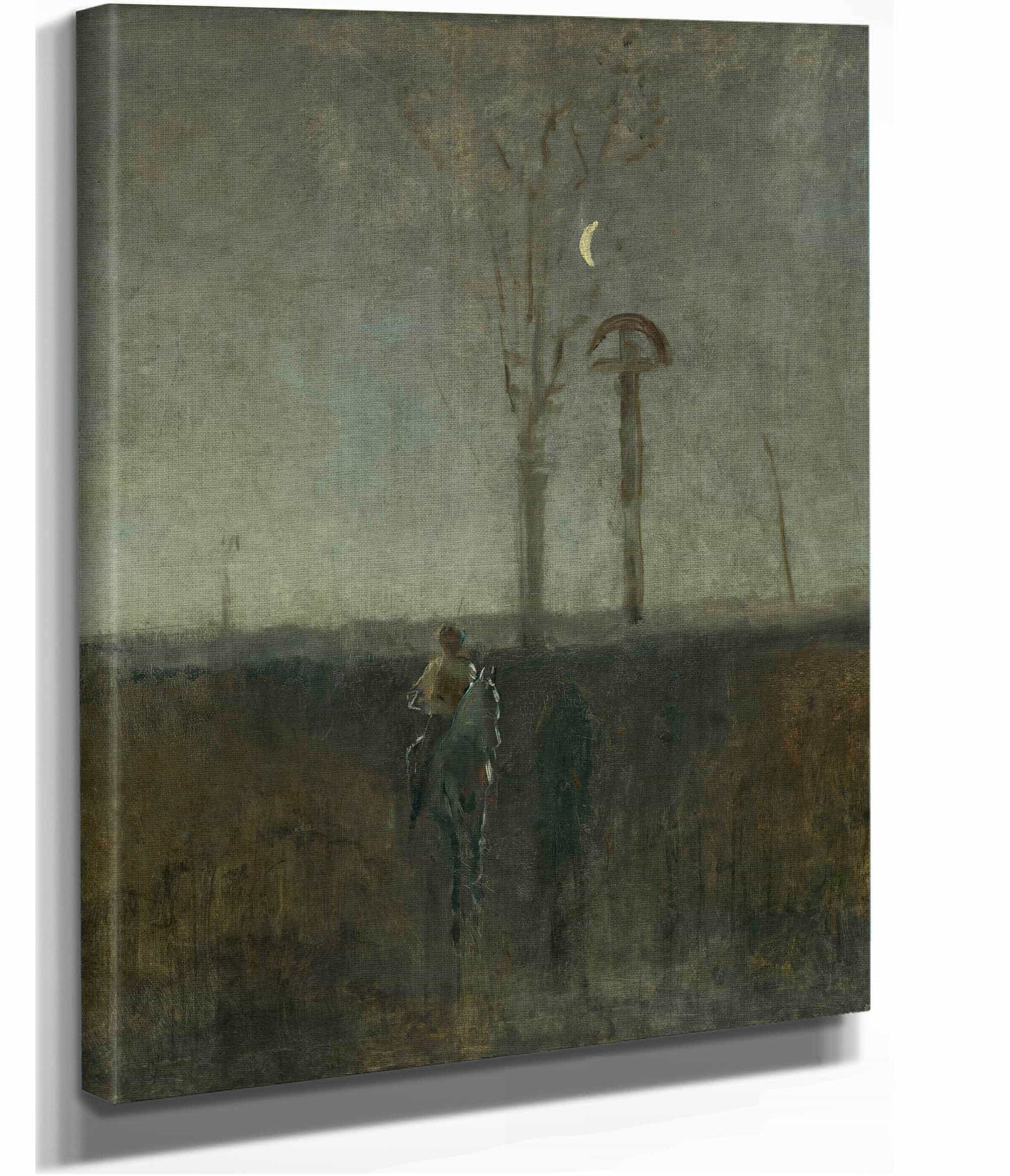 Landscape With Rider   by Ladislav Mednyanszky