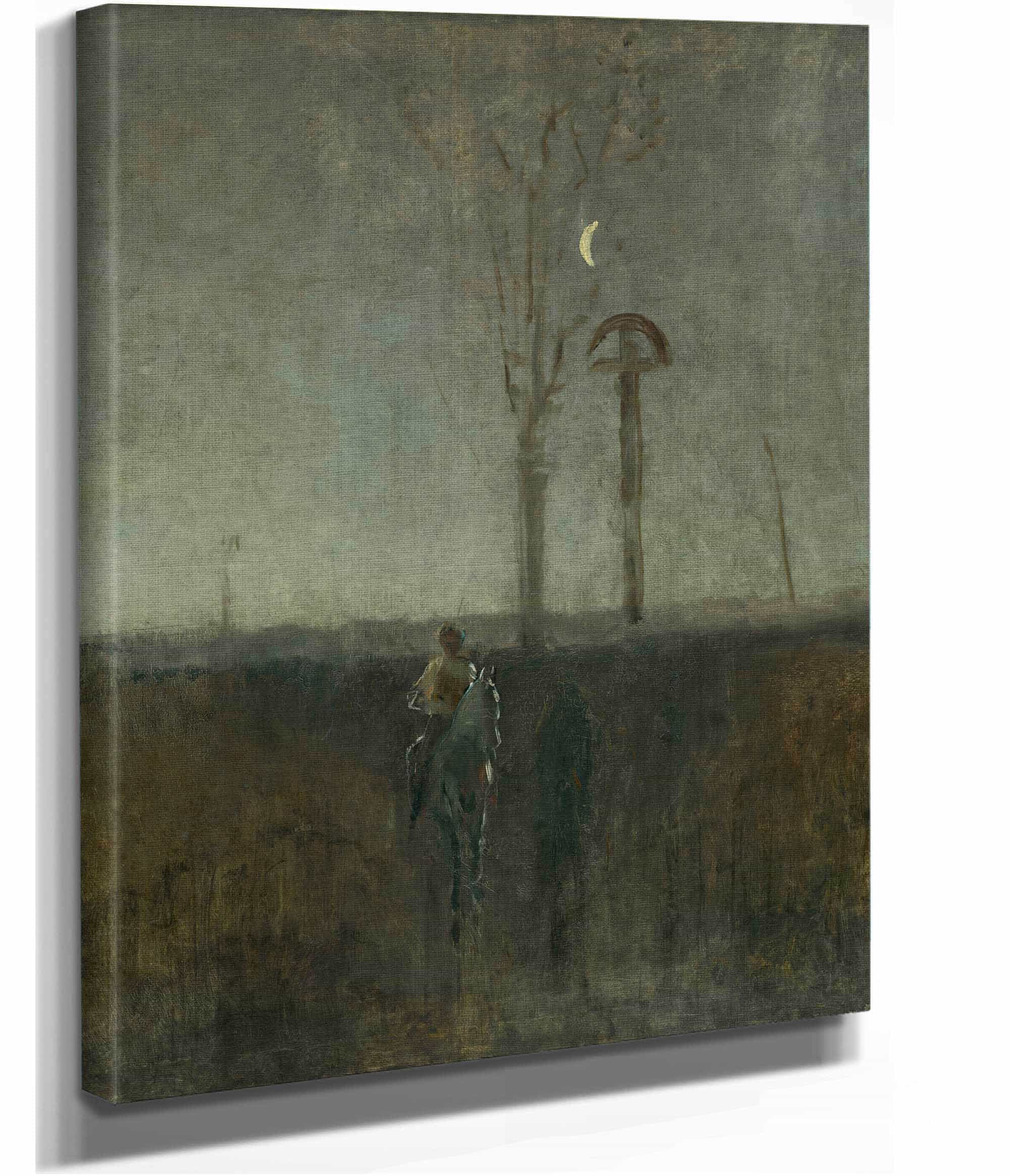 Landscape With Rider   by Ladislav Mednyanszky