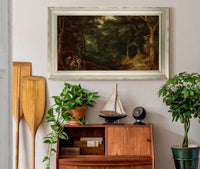 Landscape With Robbers Dividing The Loot by Jan Brueghel The Elder