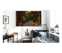 Landscape With Robbers Dividing The Loot by Jan Brueghel The Elder