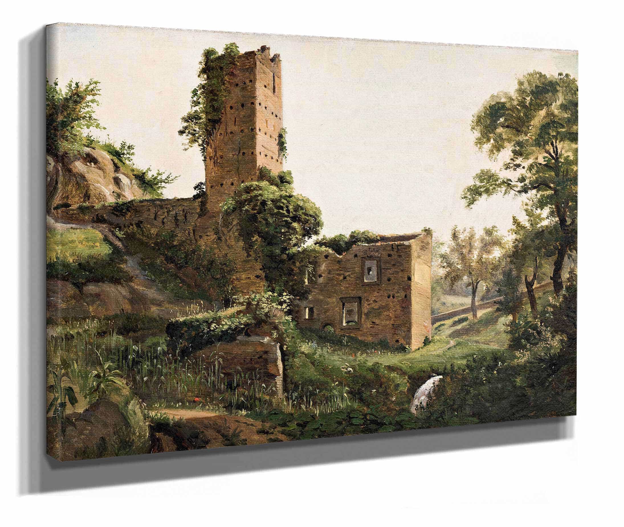Landscape With Ruins by Wilhelm Marstrand