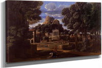 Landscape With The Ashes Of Phocion by Nicolas Poussin