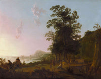 Landscape With The Flight Into Egypt by Aelbert Cuyp
