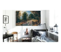 Landscape With Travelers On A Woodland Path by Jan Brueghel The Elder