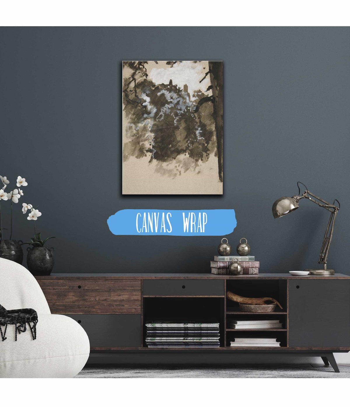 Landscape With Tree by Edwin Austin Abbey