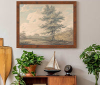 Landscape With Trees And Figures by Joseph Mallord William Turner