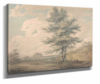 Landscape With Trees And Figures by Joseph Mallord William Turner