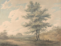 Landscape With Trees And Figures by Joseph Mallord William Turner