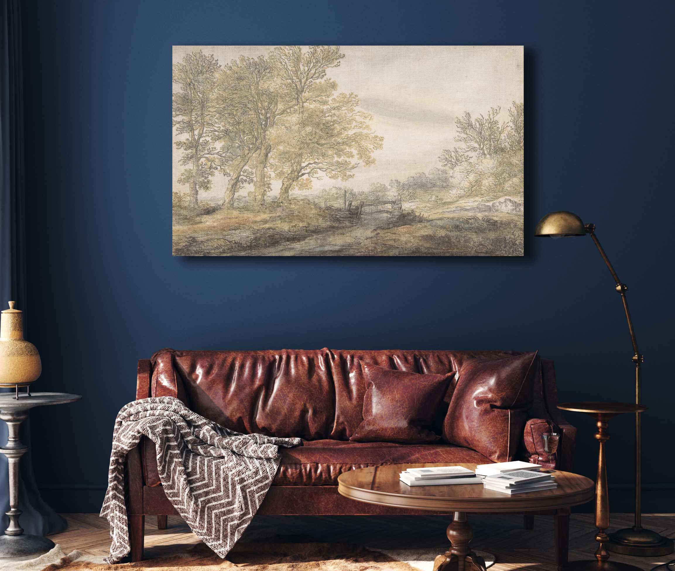 Landscape With Trees  By Aelbert Cuyp