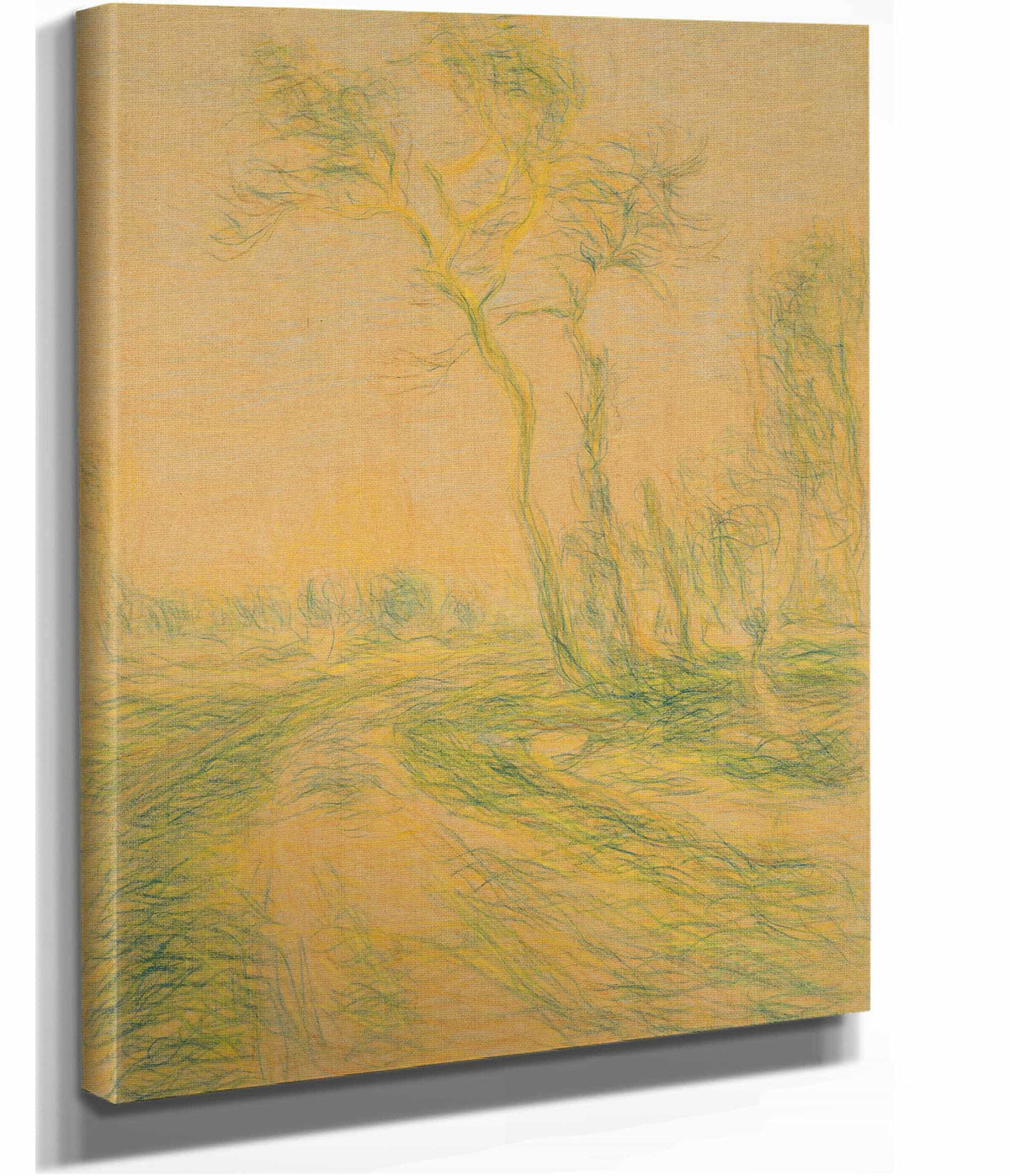 Landscape With Trees by Alfred Sisley