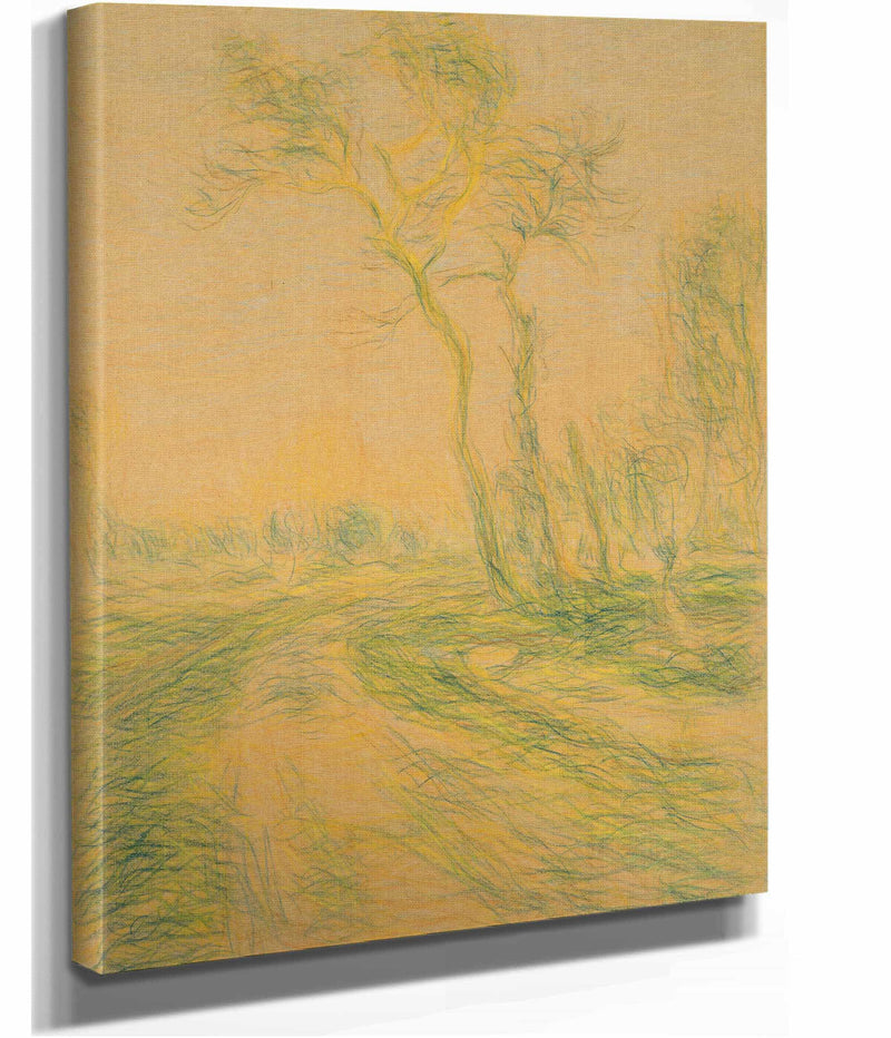 Landscape With Trees by Alfred Sisley