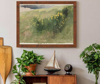 Landscape With Wildflowers by Edwin Austin Abbey