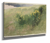 Landscape With Wildflowers by Edwin Austin Abbey