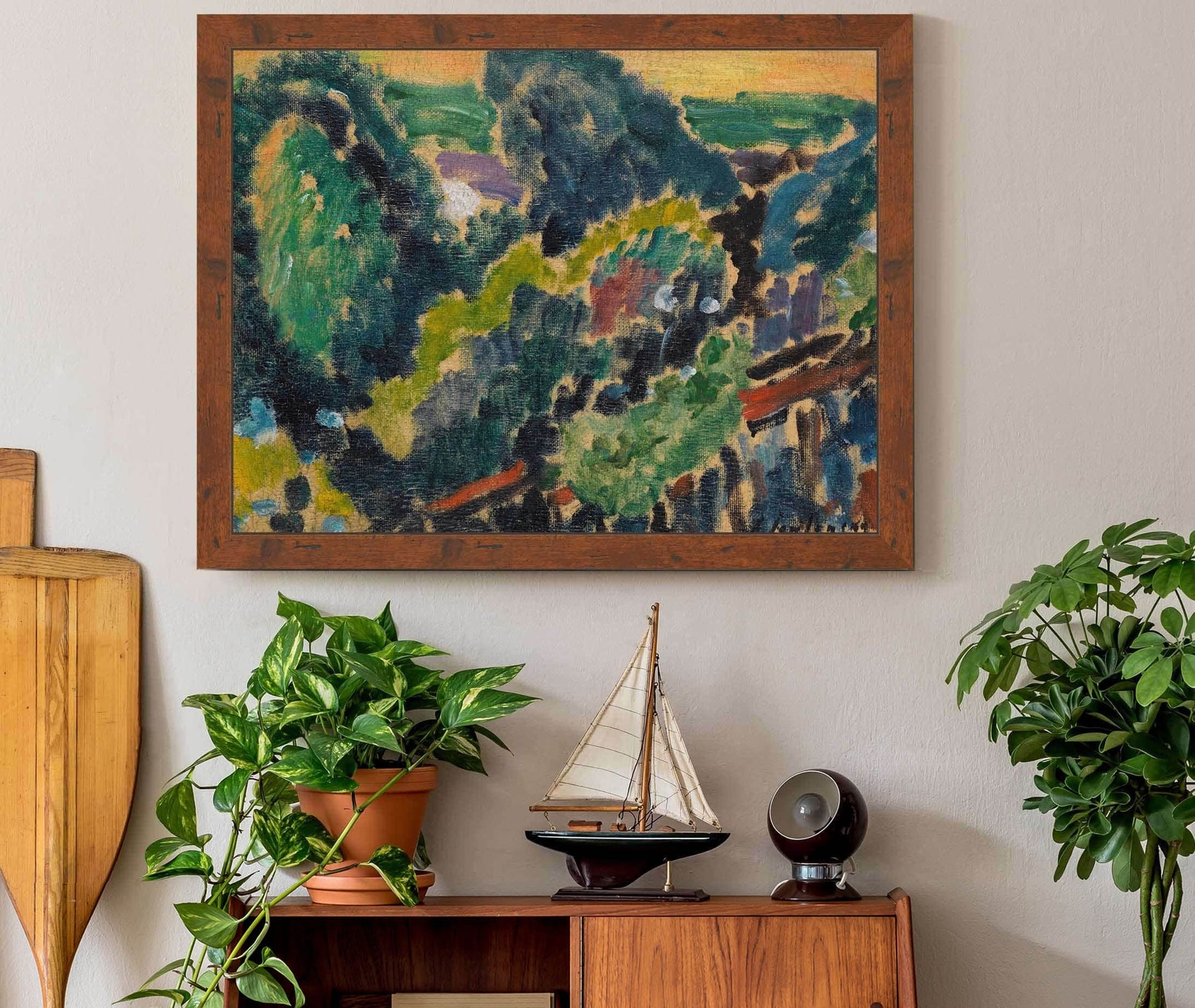 Landschaft Am Genfersee by Alexej Von Jawlensky