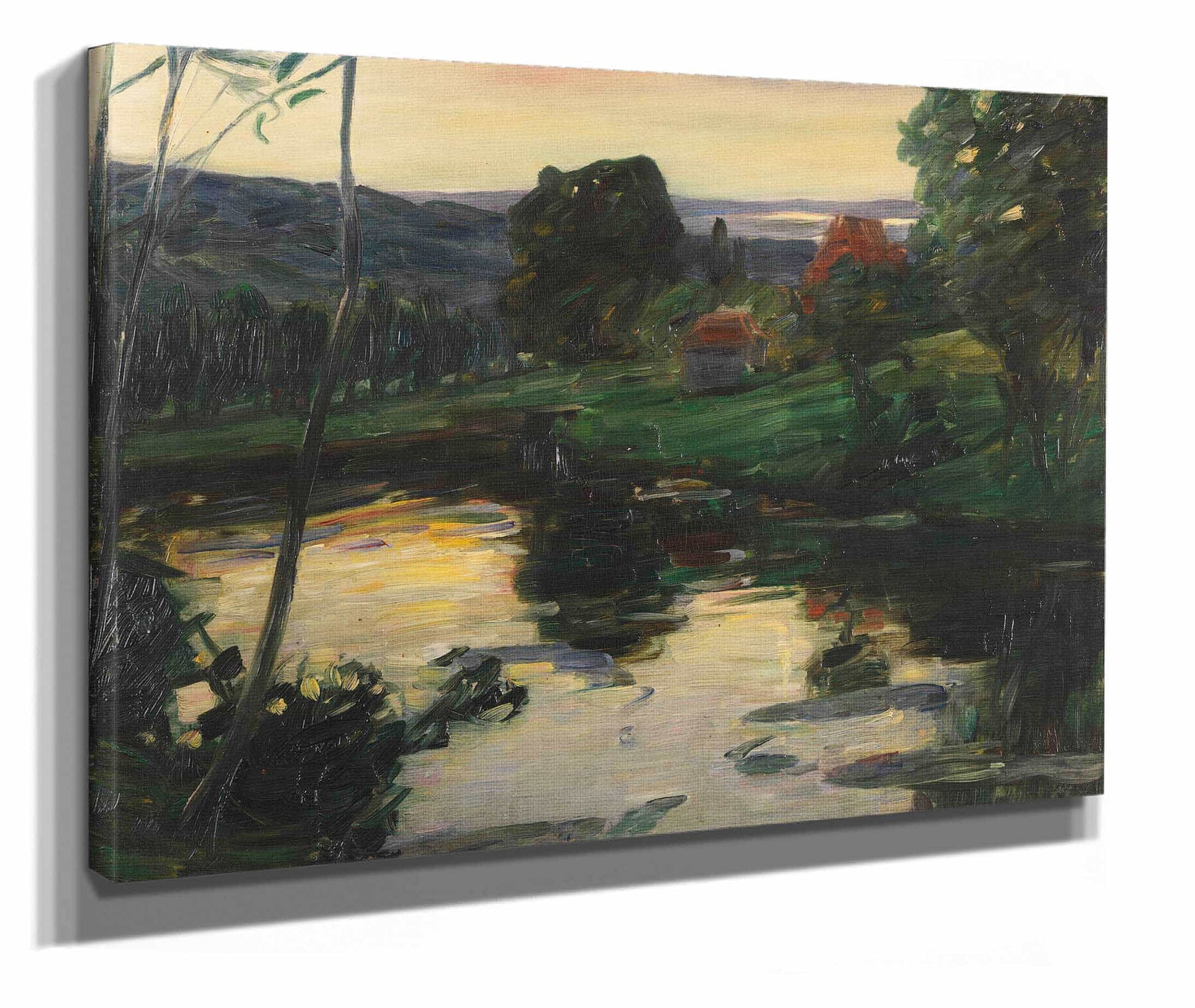 Landschaft An Den Osterseen by Leo Putz