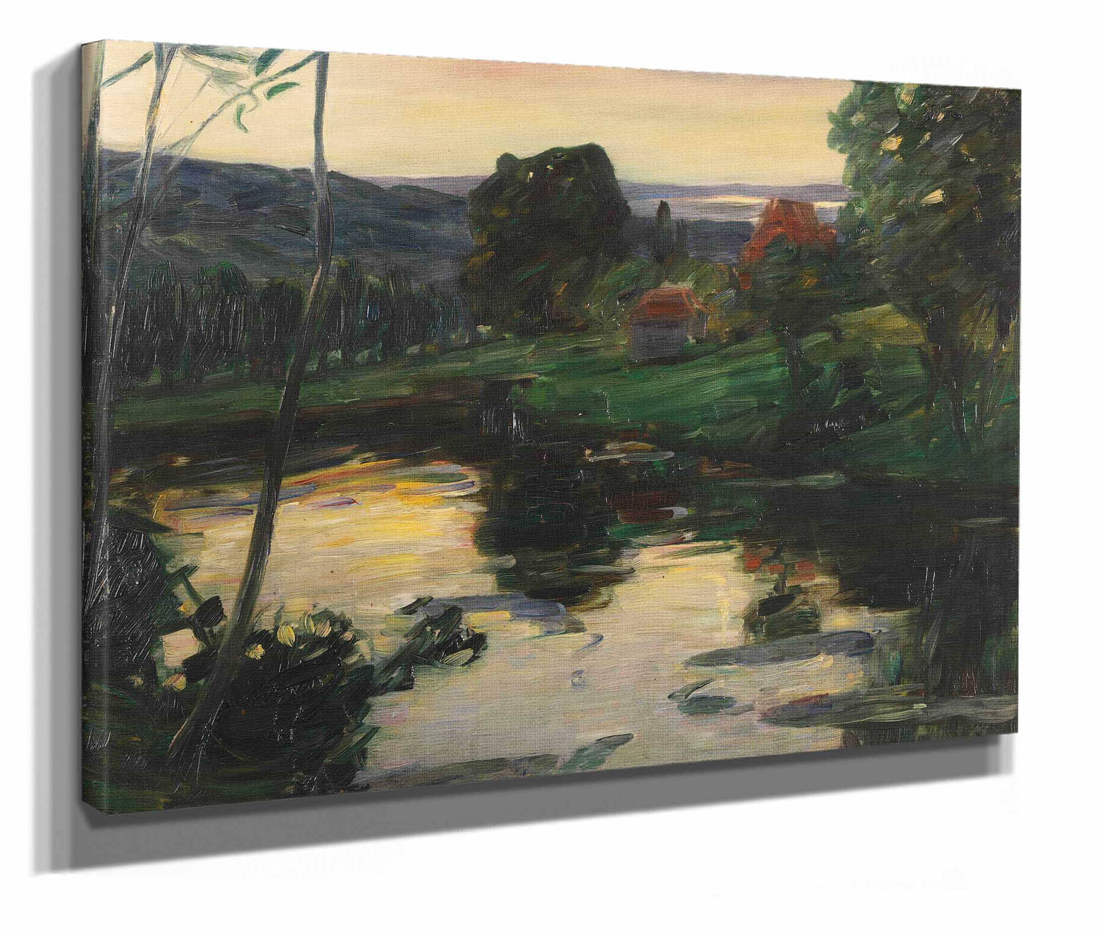 Landschaft An Den Osterseen by Leo Putz