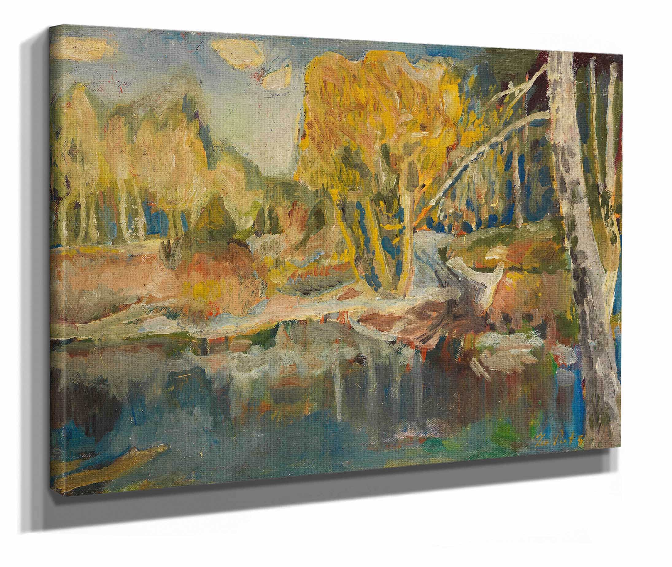Landschaft by Leo Putz