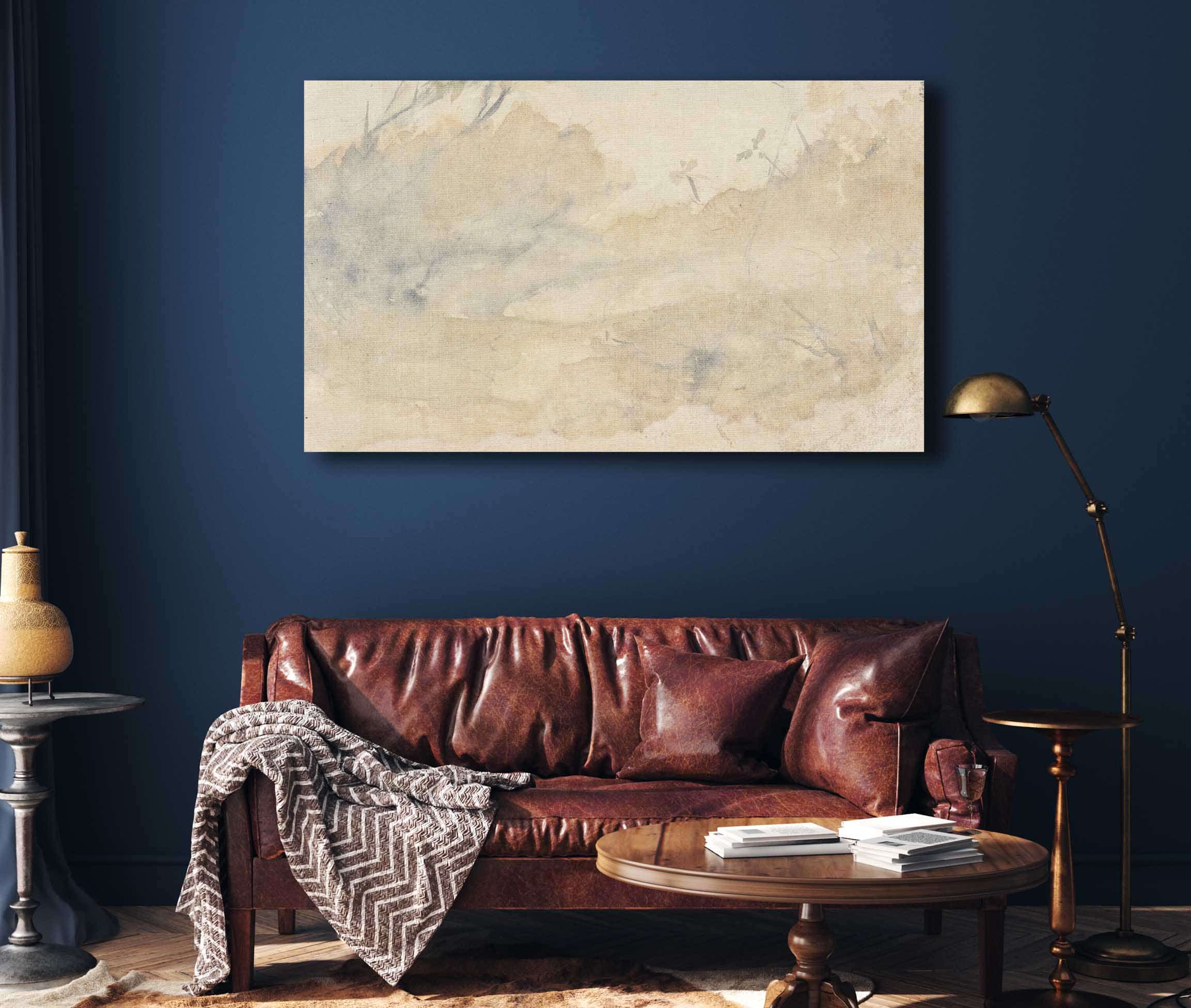 Landschap  by Jozef Israels
