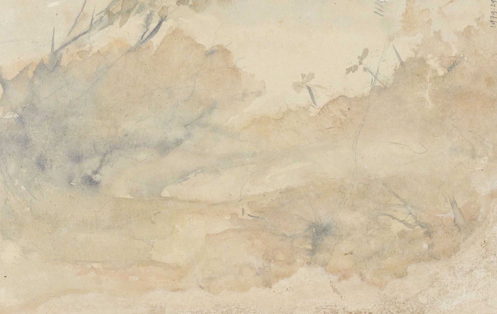 Landschap  by Jozef Israels