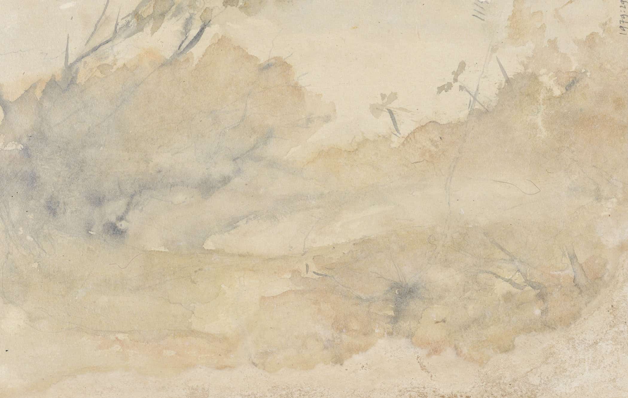 Landschap  by Jozef Israels