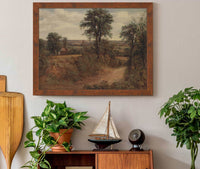 Lane Near Dedham by John Constable