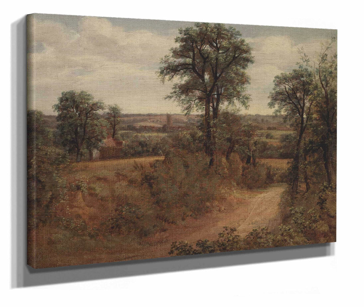 Lane Near Dedham by John Constable