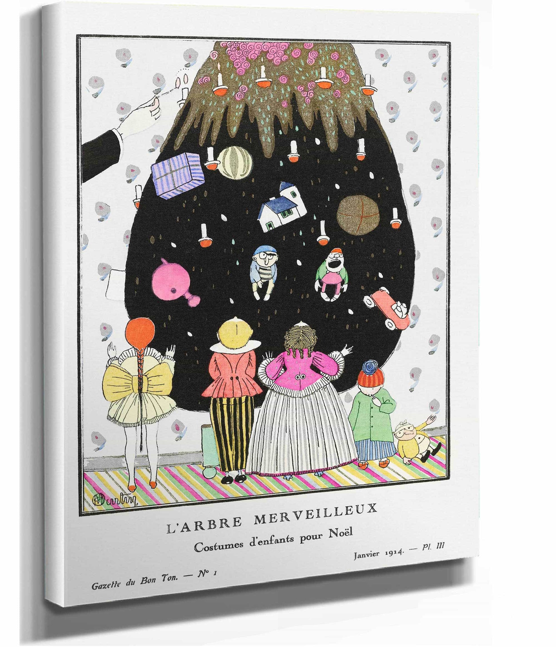Larbre Merveilleux Childrens Costumes For Christmas by Charles Martin