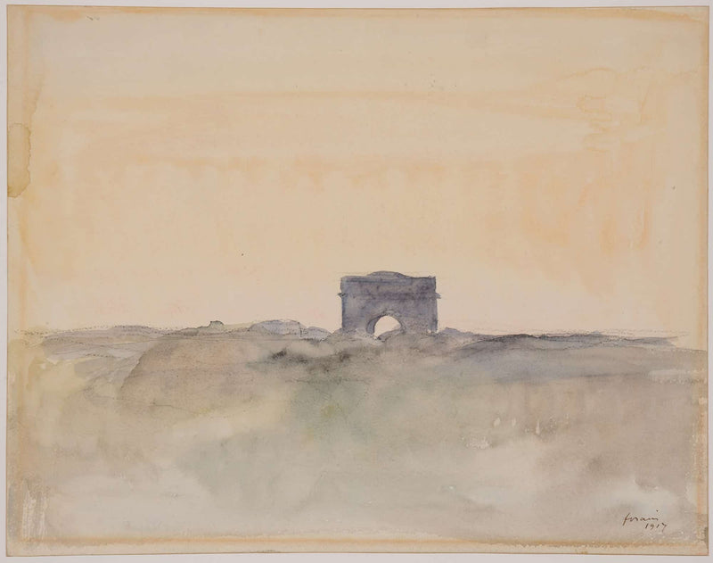 Larc De Triomphe De Letoile by Jean Louis Forain