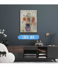 Large Vase With Flowers by Odilon Redon