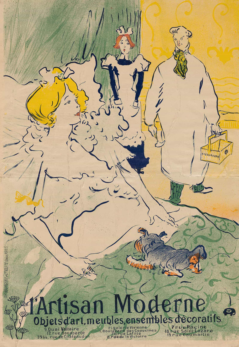 Lartisan Moderne by Henri De Toulouse Lautrec