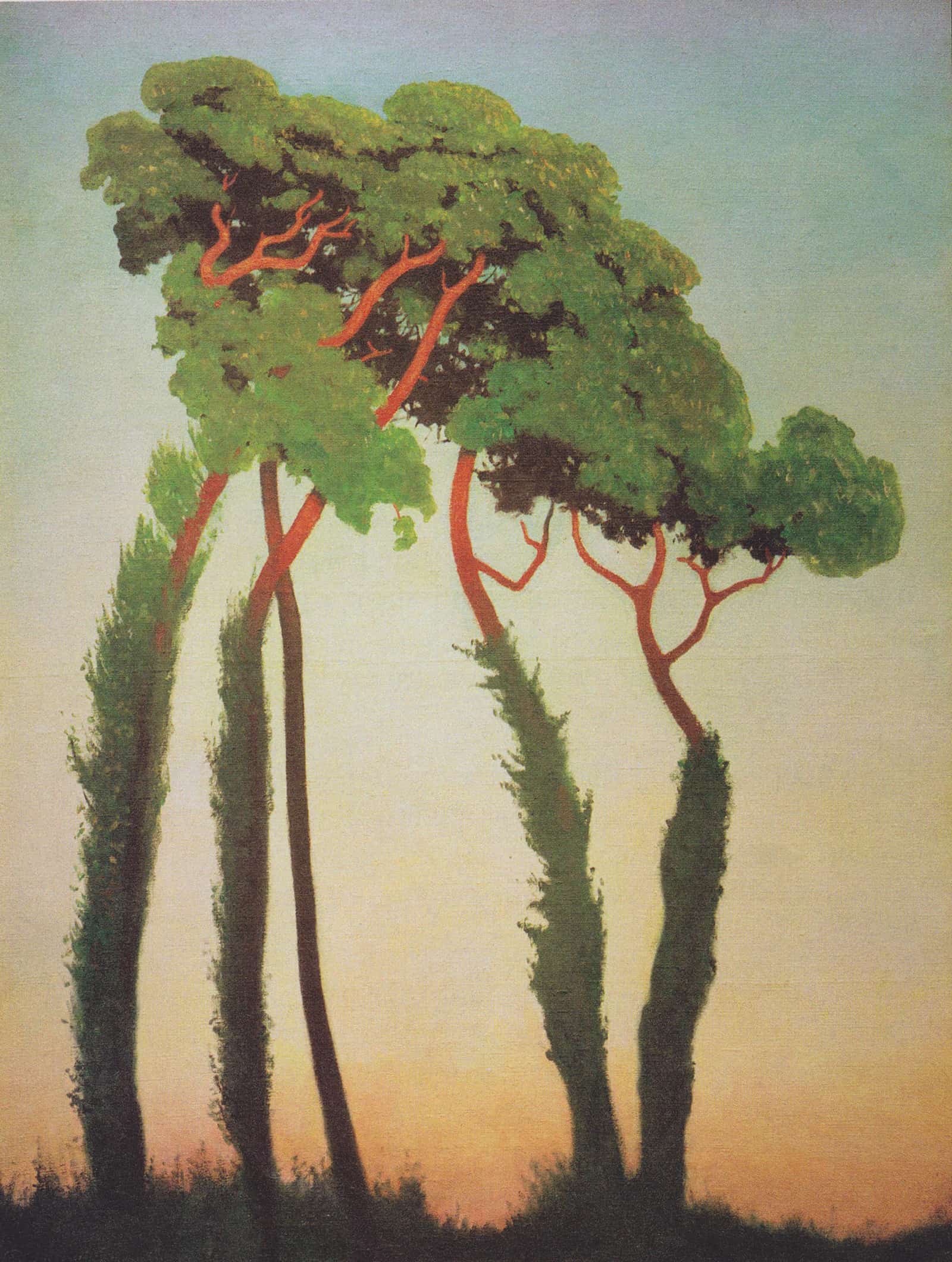 Last Sun Rays by Felix Vallotton