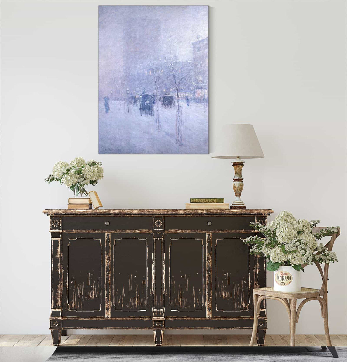 Late Afternoon New York Winter by Childe Hassam