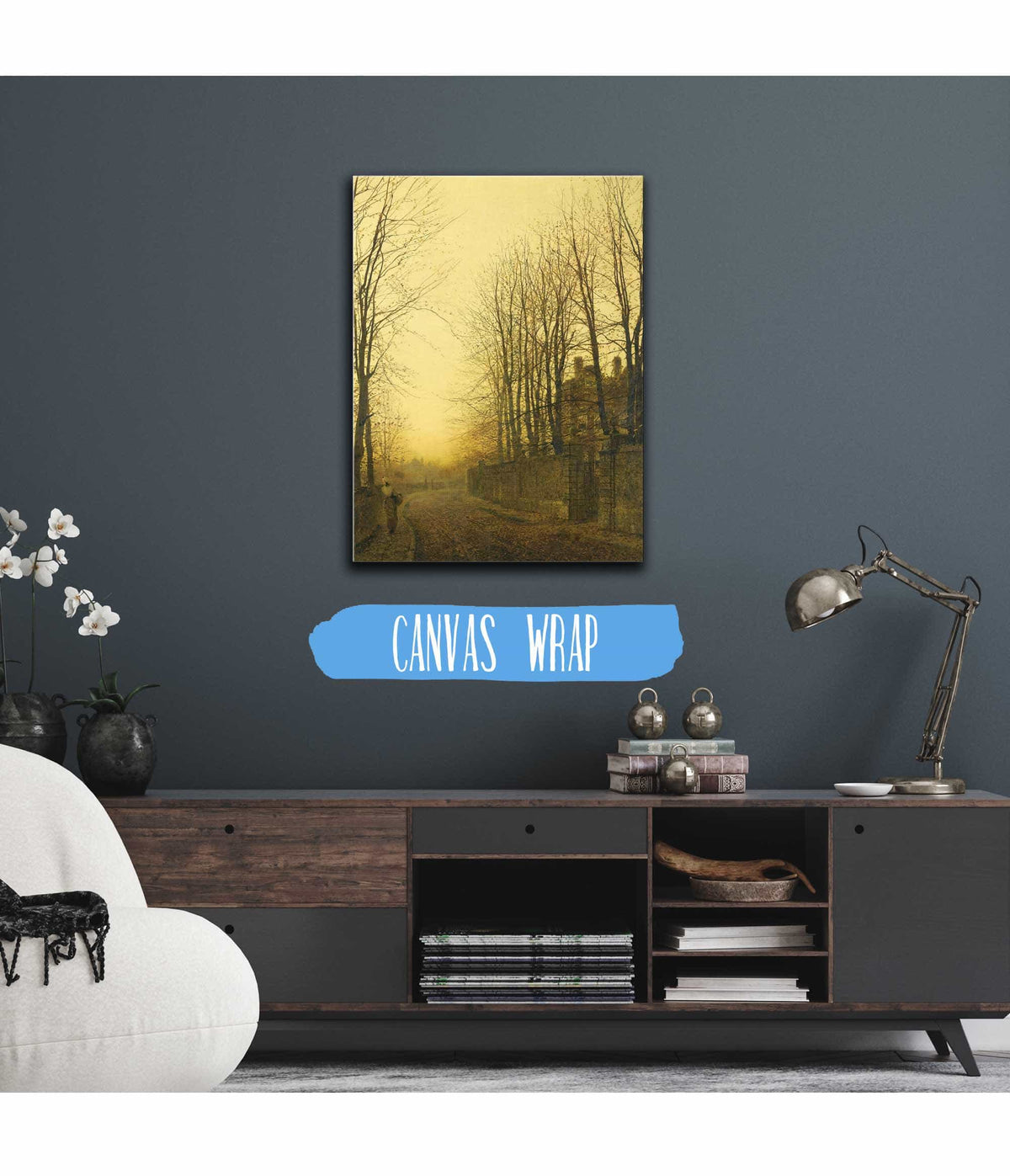 Late Autumn by John Atkinson Grimshaw