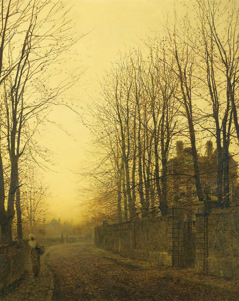 Late Autumn by John Atkinson Grimshaw