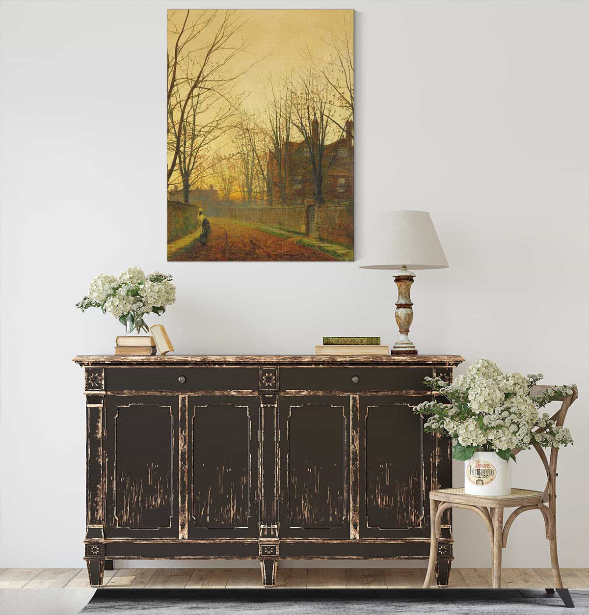 Late October by John Atkinson Grimshaw