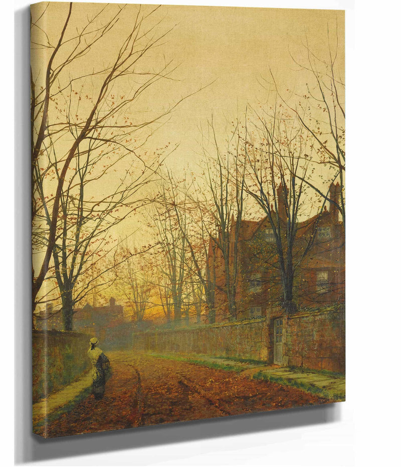 Late October by John Atkinson Grimshaw