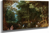 Latona And The Lycian Peasants by Jan Brueghel The Elder