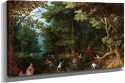 Latona And The Lycian Peasants by Jan Brueghel The Younger