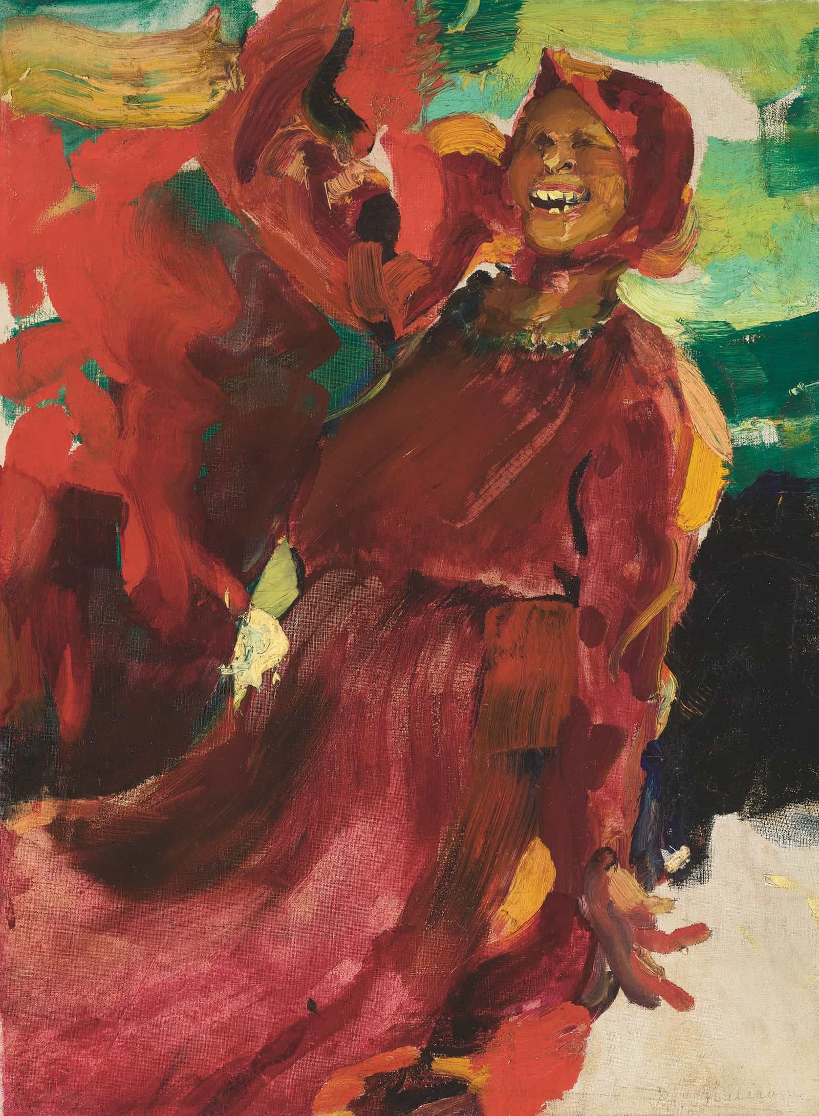 Laughing Girl by Filipp Malyavin