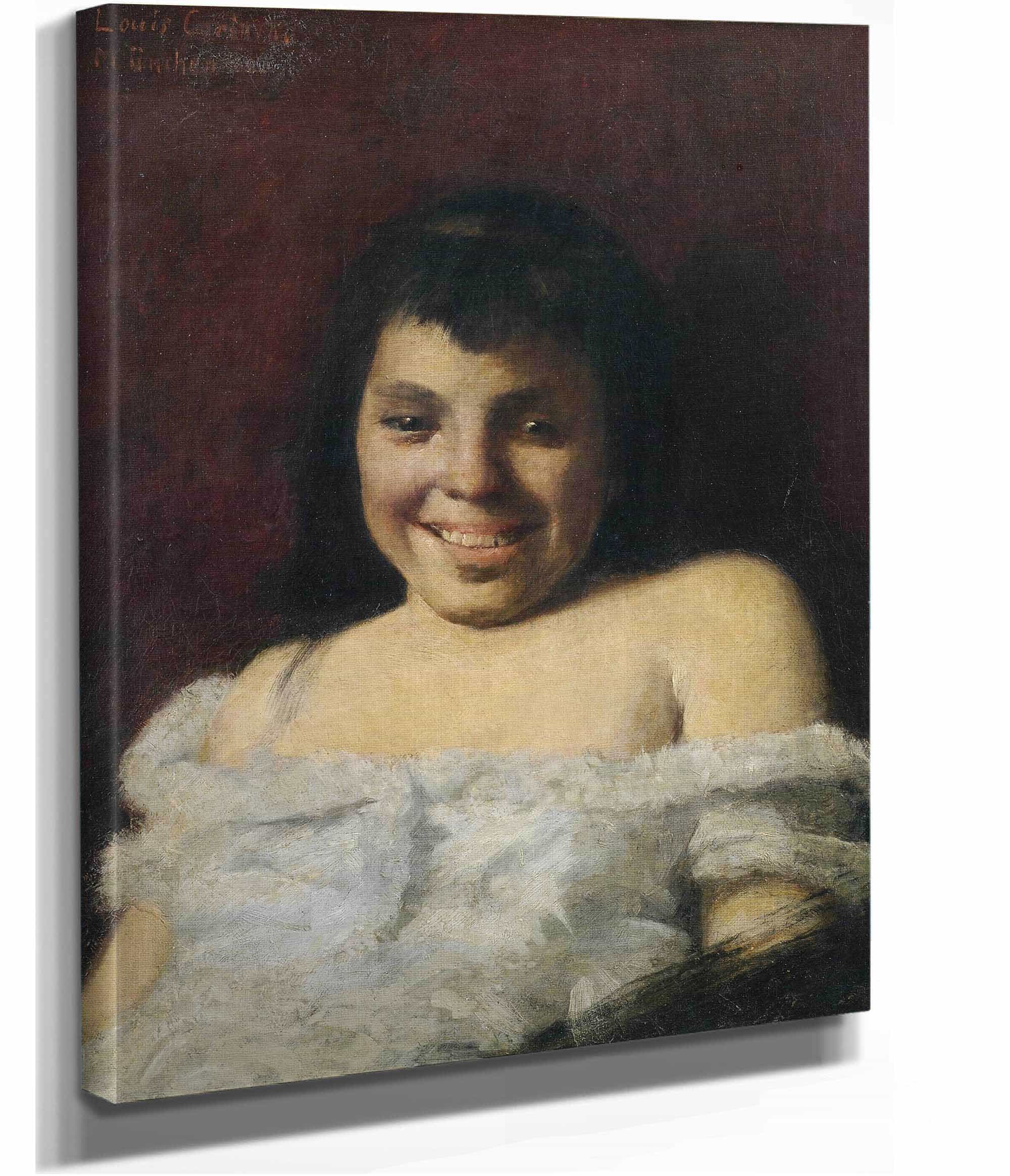 Laughing Girl by Lovis Corinth