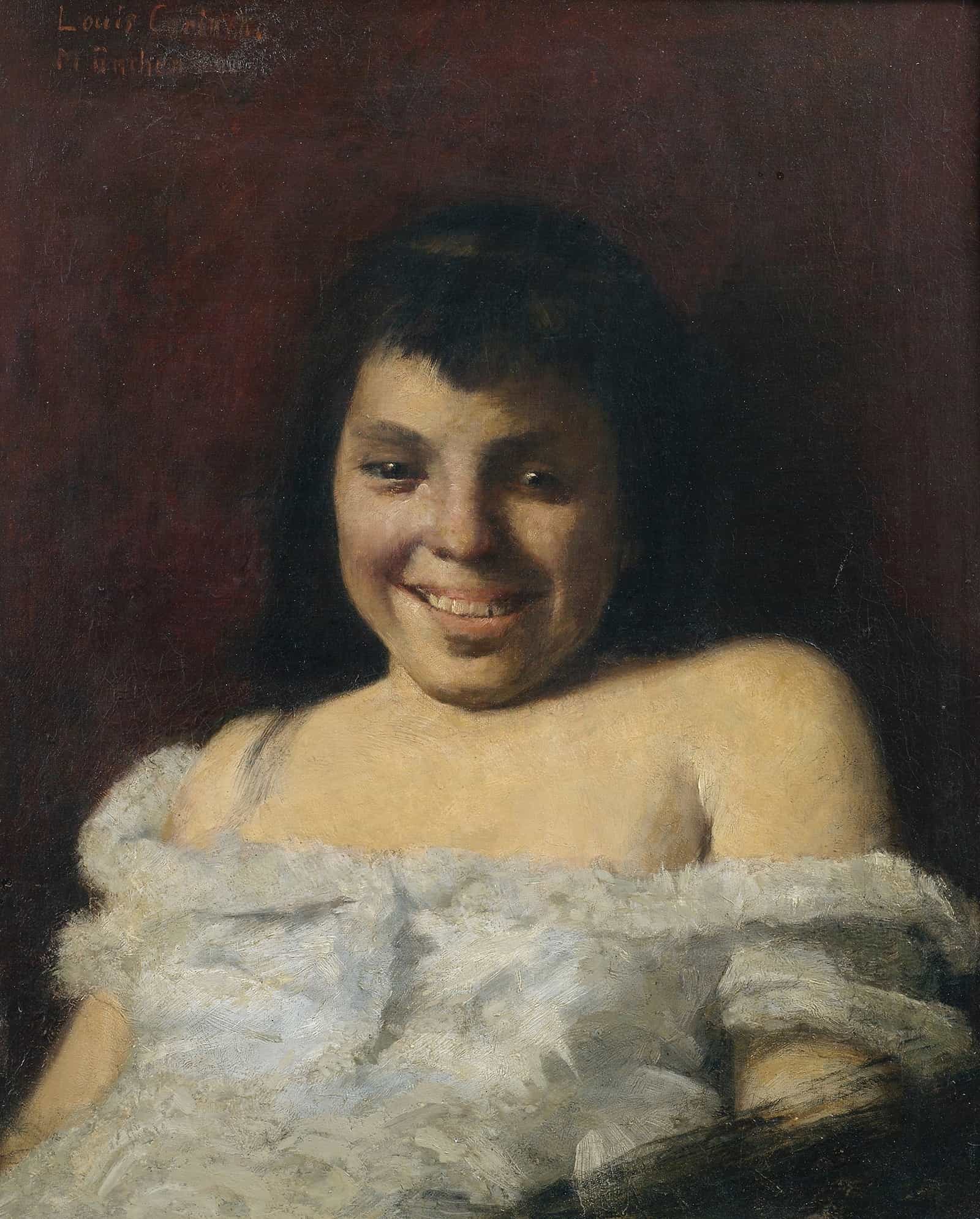 Laughing Girl by Lovis Corinth
