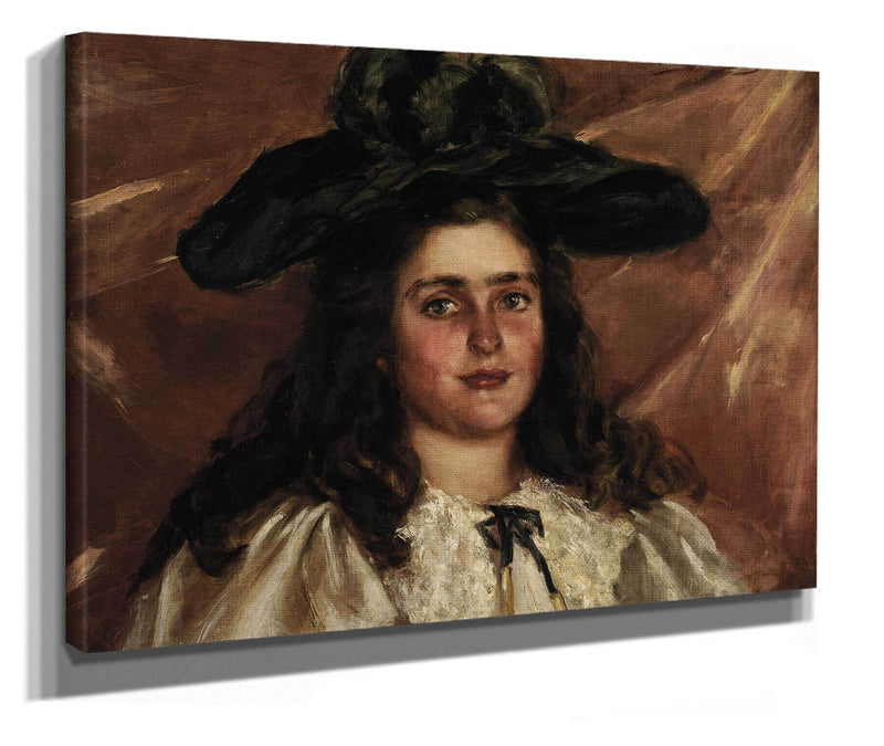 Laura Alice In Big Hat by Alice Pike Barney