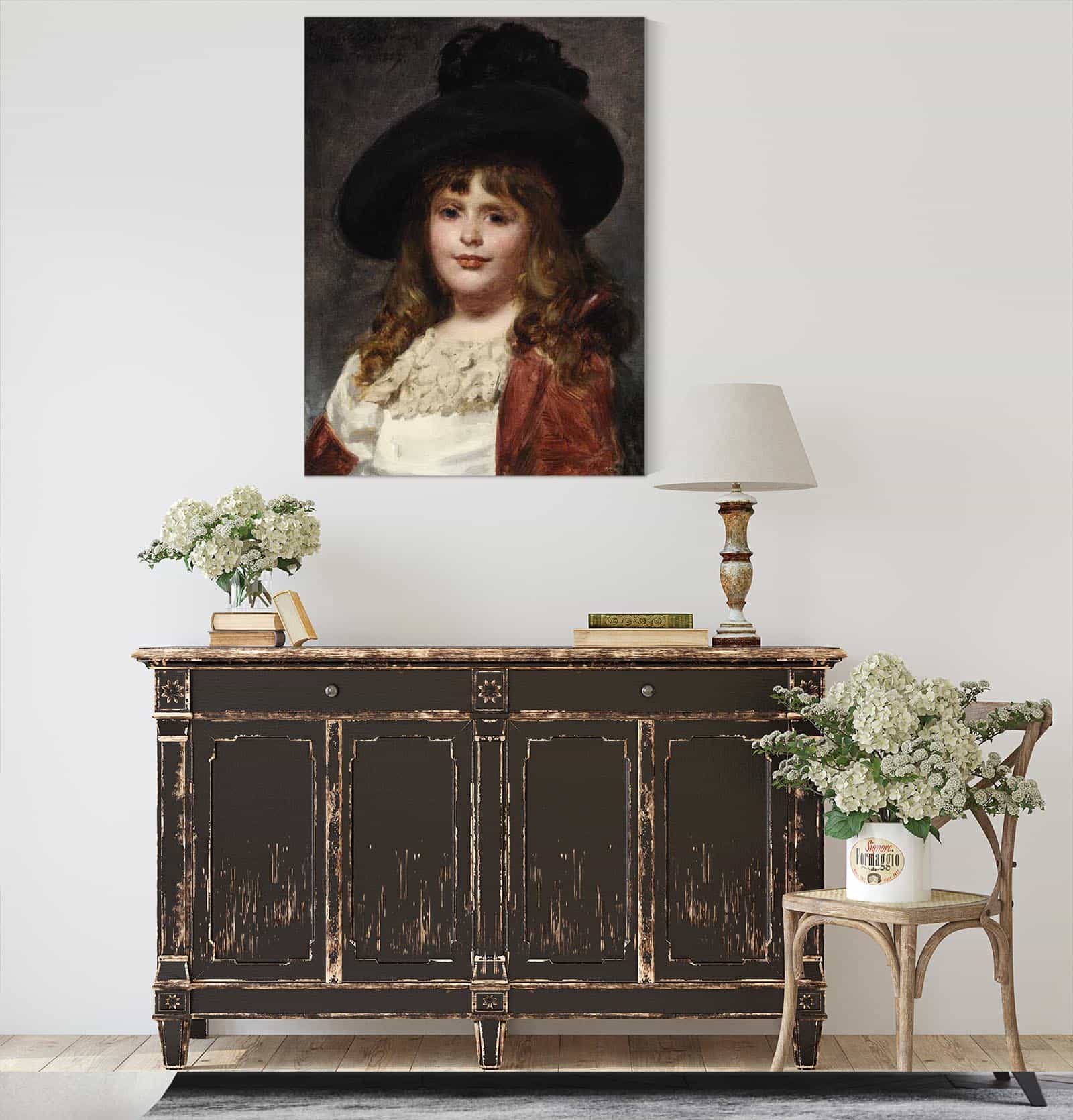 Laura At Seven by Carolus Duran