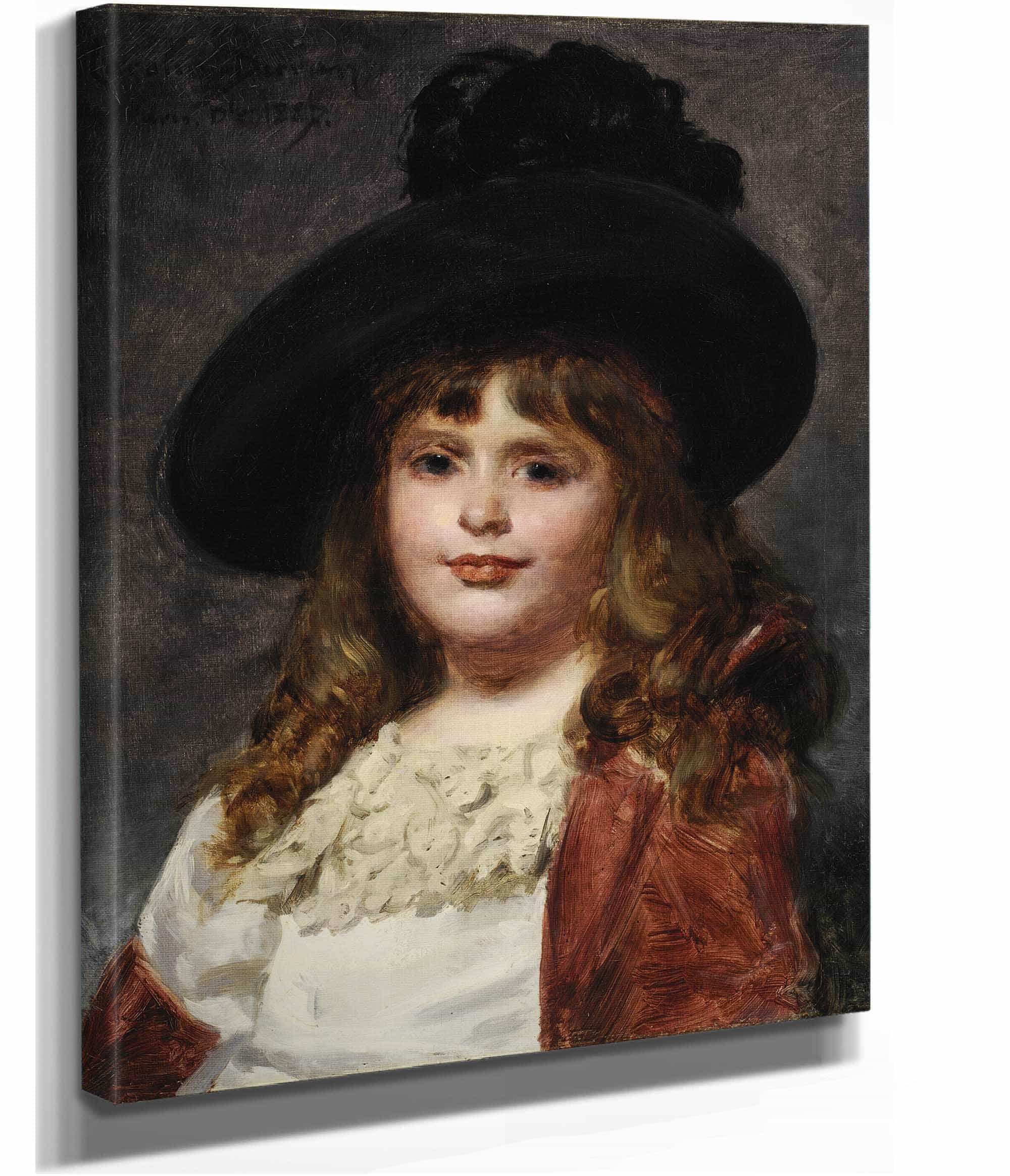 Laura At Seven by Carolus Duran