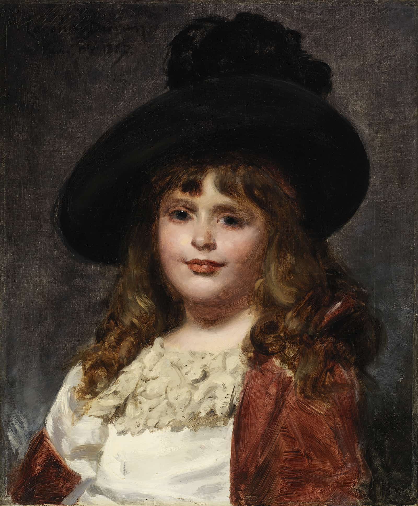 Laura At Seven by Carolus Duran
