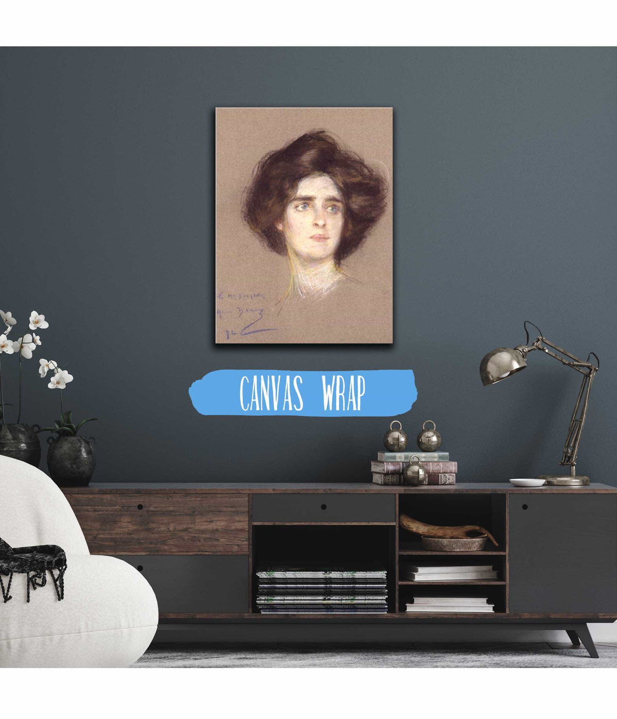 Laura Attentive by Alice Pike Barney