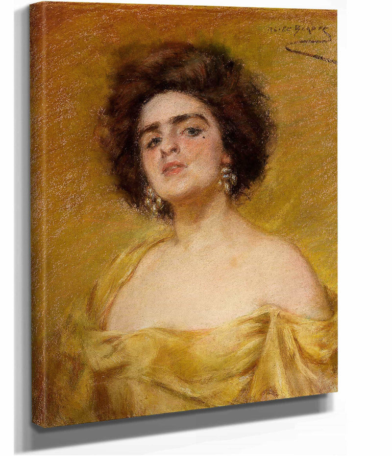 Laura In Yellow by Alice Pike Barney