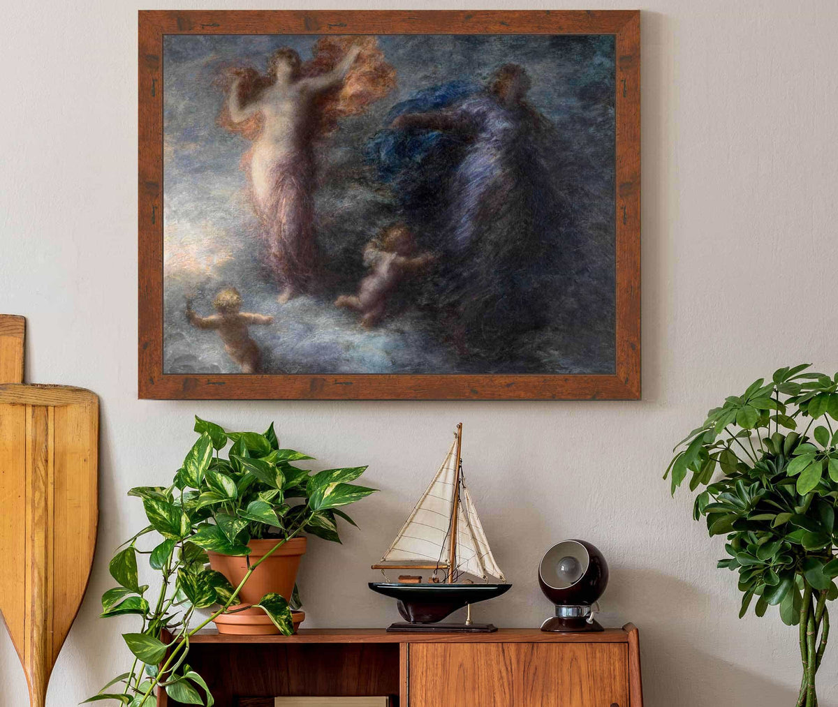 Laurore Et La Nuit Dawn And The Night by Henri Fantin Latour