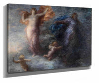 Laurore Et La Nuit Dawn And The Night by Henri Fantin Latour