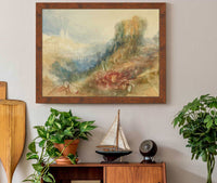 Lausanne From The West by Joseph Mallord William Turner